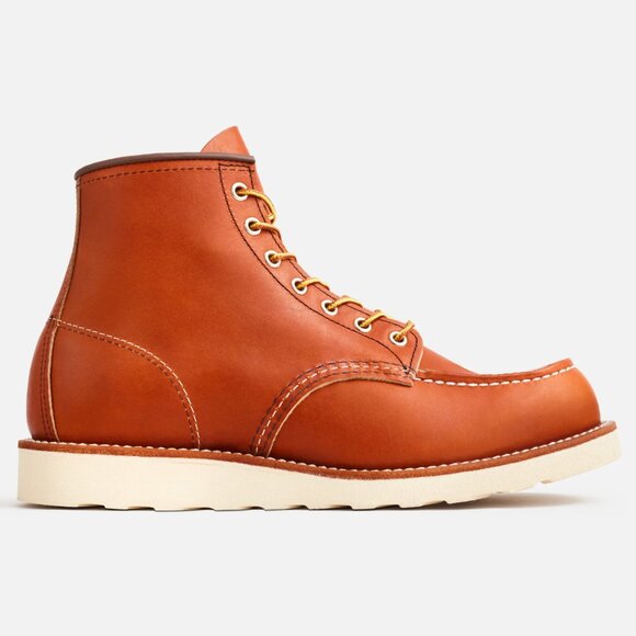 Redwing Classic Moc Toe Heritage Boot - Oro Legacy Leather - Men\'s Size 6D main image 6